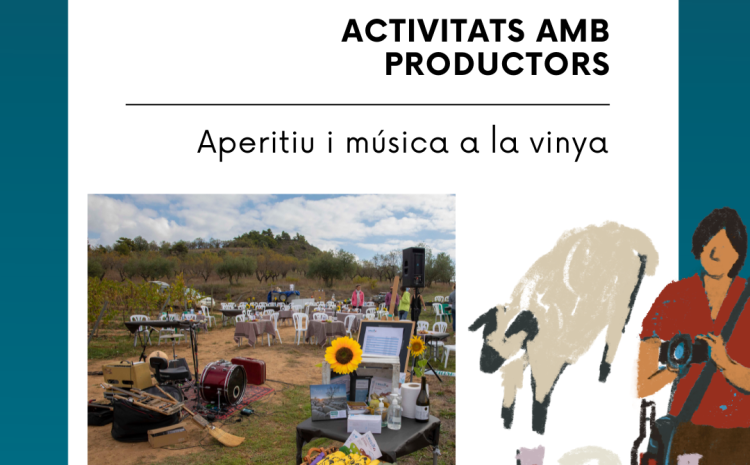  Aperitiu i música a la vinya del Terrer de Pallars